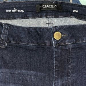 Liverpool slim boyfriend style jeans.